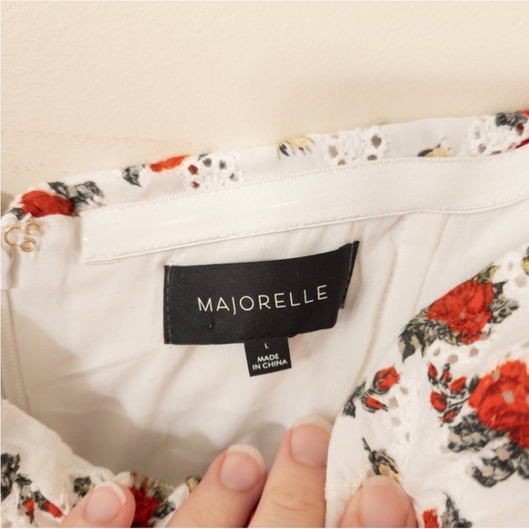 Majorelle adelina mini dress in sangria sun size Large - Picture 6 of 10